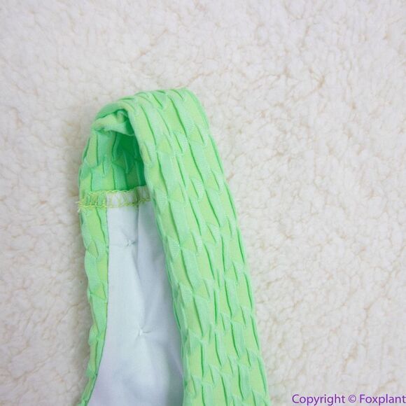 NEW Seea x Free People Georgia bikini top, green, S - Picture 13 of 15